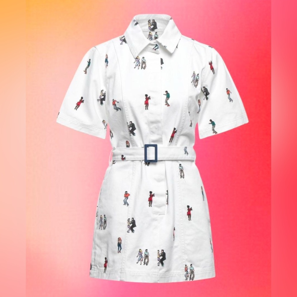 NWT KIRIN Dancers Shirt Dress